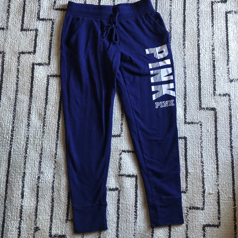 Pink Victoria’s Secret joggers